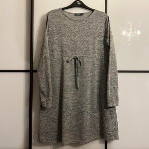 Boohoo Womens Grey Dress